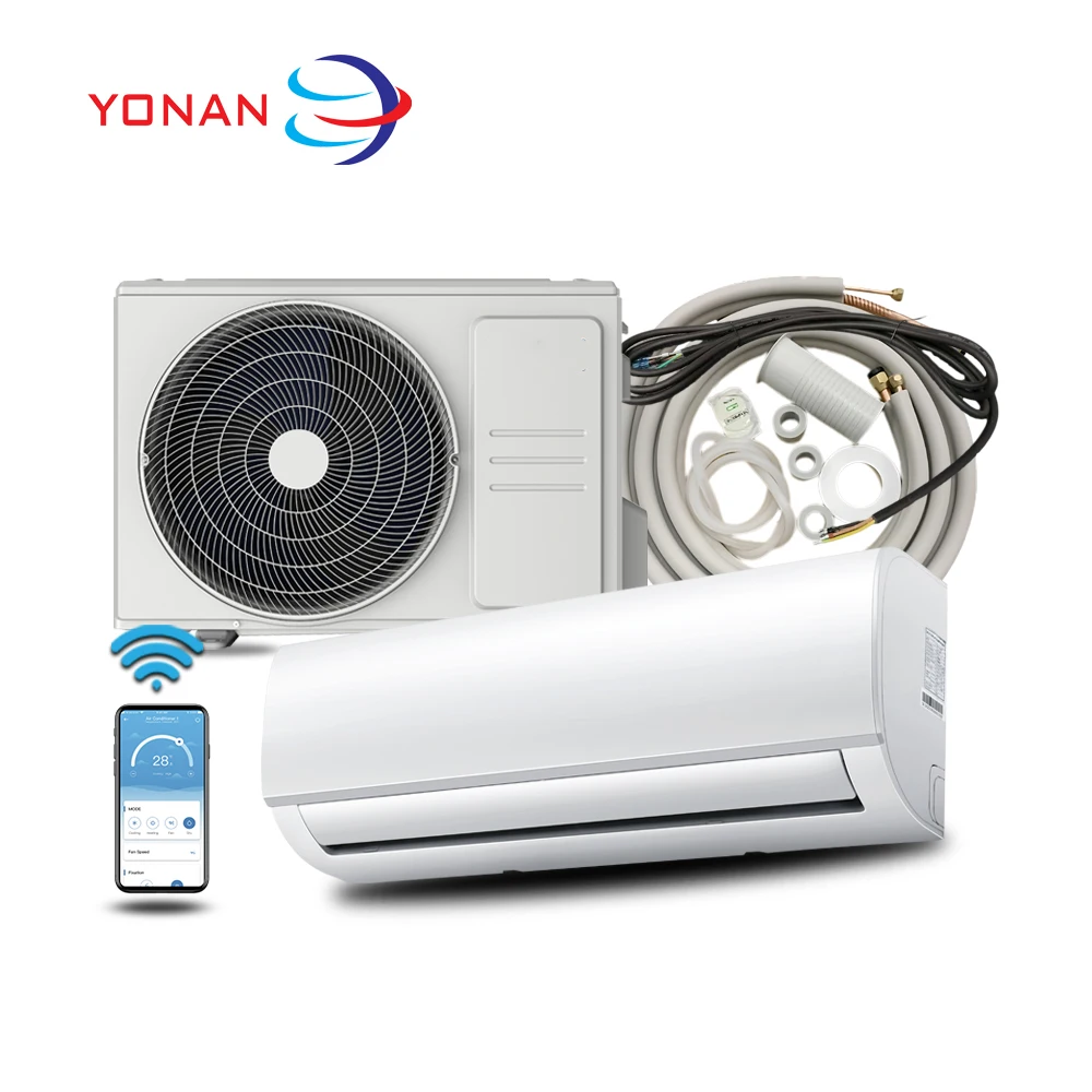 Intelligent R32 50Hz 12000 Btu Wall Mounted AC 1 Ton Split Inverter Air Conditioner