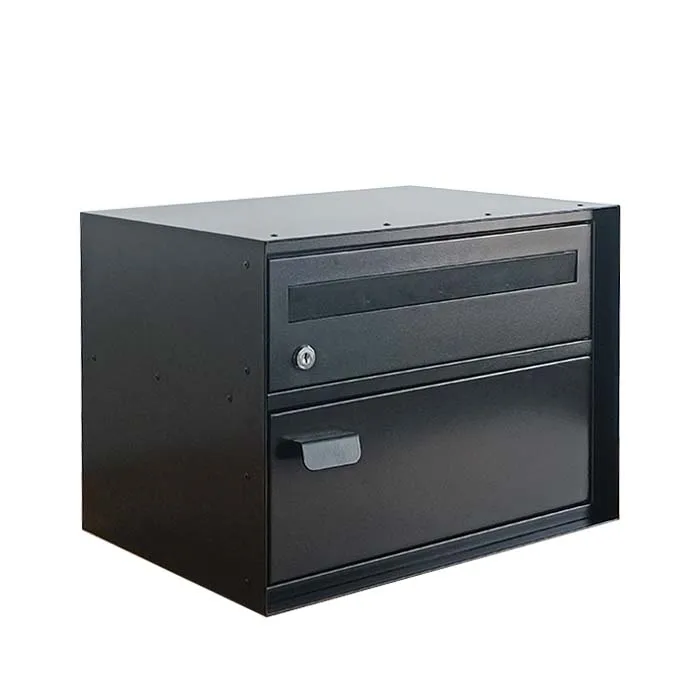 Factory Custom Outdoor Wall Mounted Metal Letterbox  Steel Mailbox Postal Service Letterbox with Lock for  Newspapers
