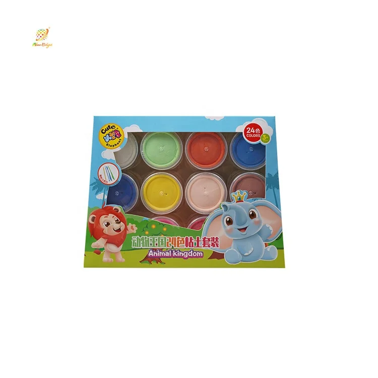 
Super Light Clay Air Dry Clay Play Dough 24 color No- toxic Modelling Clay 