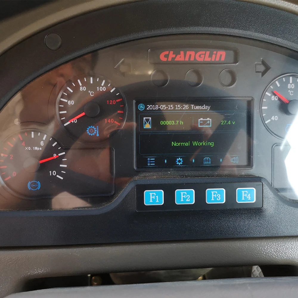 Changlin New 3ton Heavy duty  Front End Payloader Shovel Wheel Loader with Clamp Bucket