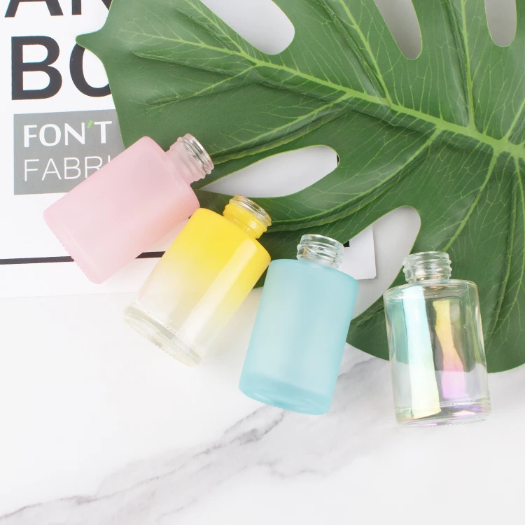 glass dropper bottle Luxury 30ml skincare packaging other cosmetic glass bottle with dropper festival new year Christmas gift