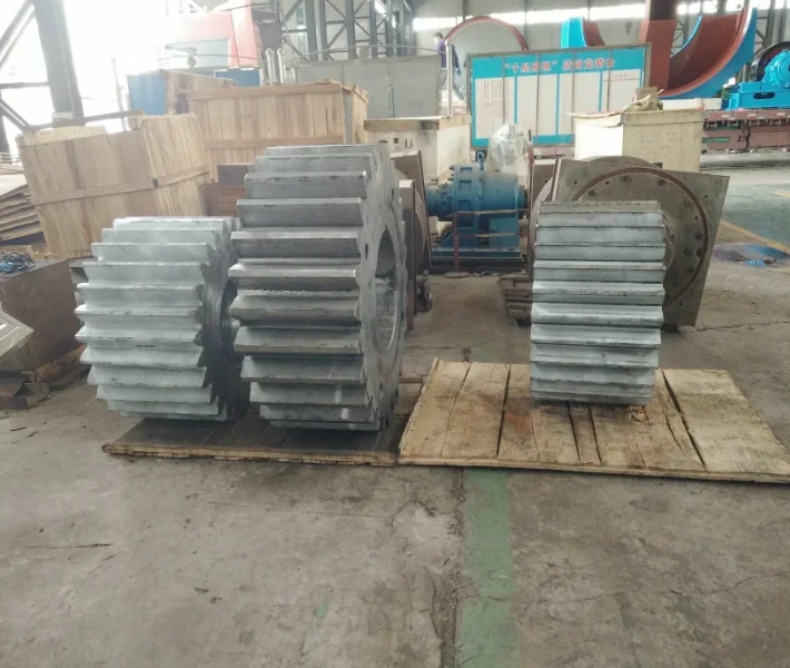 Luoyang CIC OEM Casting steel CNC machine girth gear and pinion for ball mill
