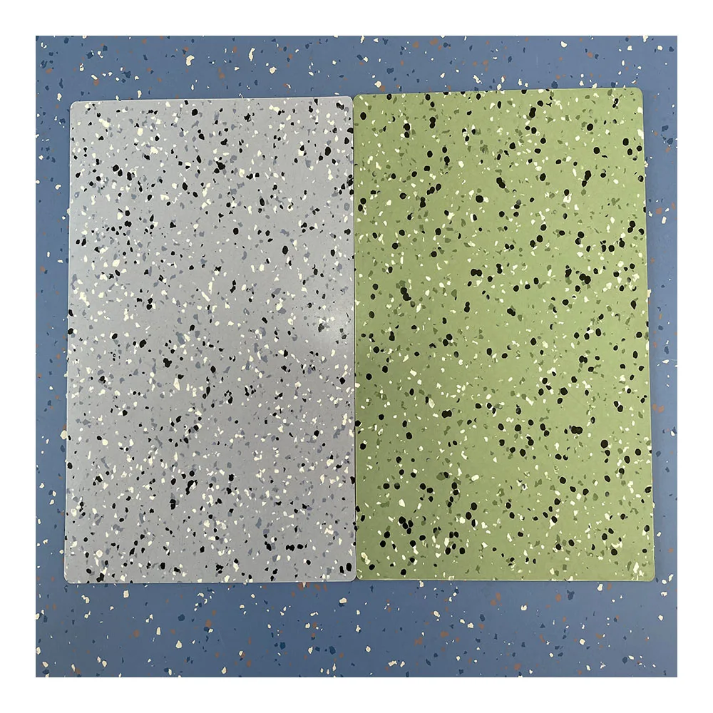 Anti-Static Vinyl Hospital Floor Roll Conductive PVC Homogeneous ESD Flooring Sheet Covering