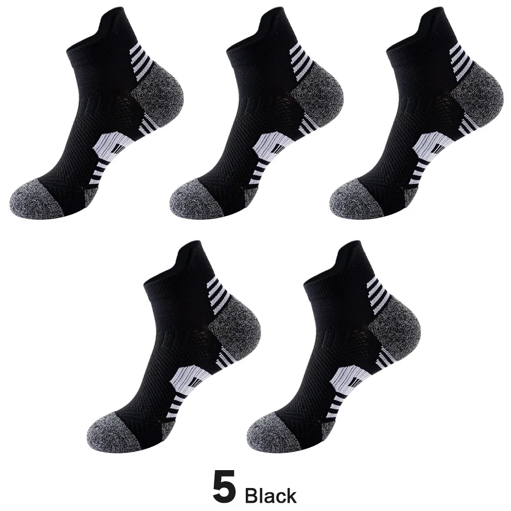 Oem Calcetines Customize Knitted Designer Manufacturer Mens Sport Polyester Ankle Terry Sport Socks