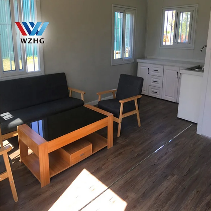 Cheap Prefab luxury 5 bedrooms modern house prefabricated container modular mobile homes for sale