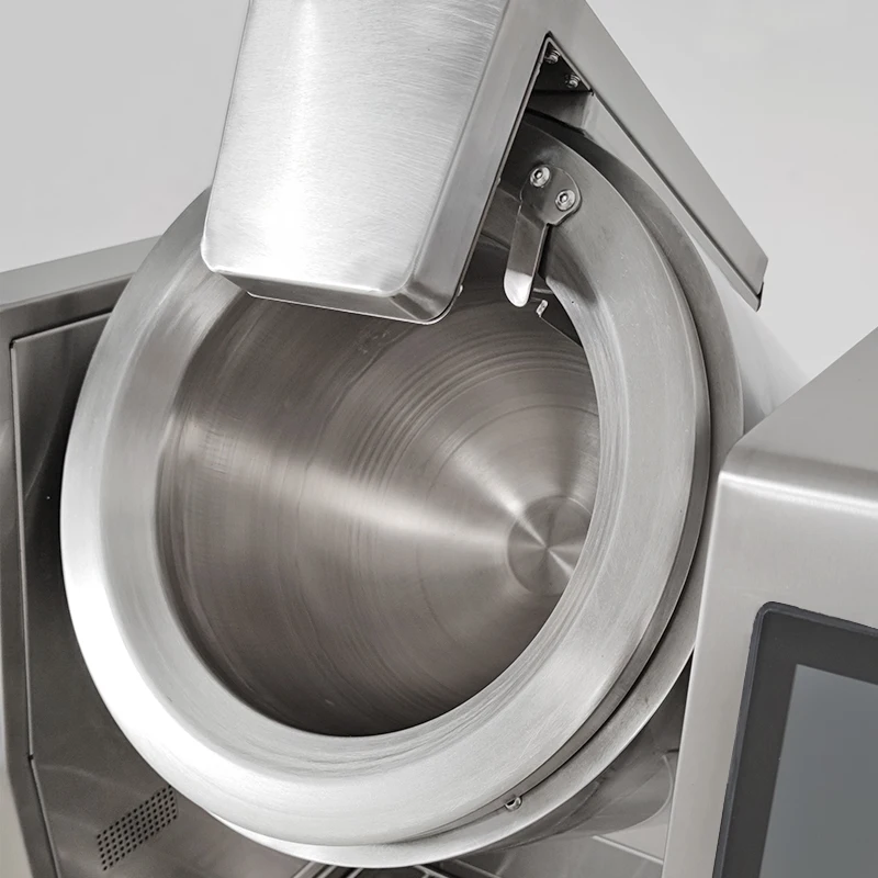 Automatic Wok Cooker Auto Stir-frying Machine Fried Rice Sauce Stirrer Non-stick