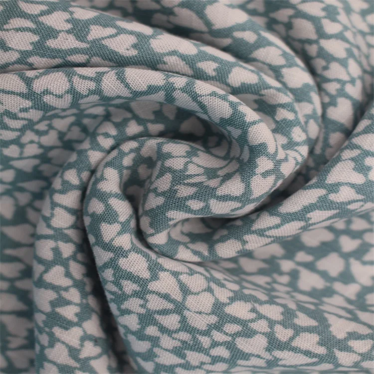 
High Quality 100% Viscose Fabric Slub for Printed Dress And Shirt 