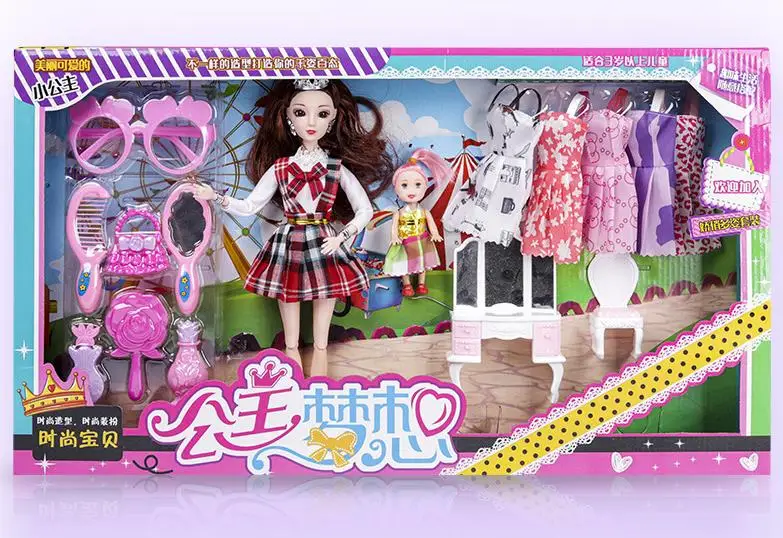 Оптовая продажа, игровой домик, свадебная наряд, кукла, игрушка, праздничная танцевальная кукла, подарок для девочки, принцессы, подарочный набор