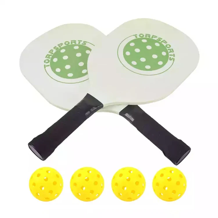 Firstents Newest High-quality Beach Tennis Racket Carbon Wood Pickleball Paddles Set with Cover Bag for Outdoor Sports