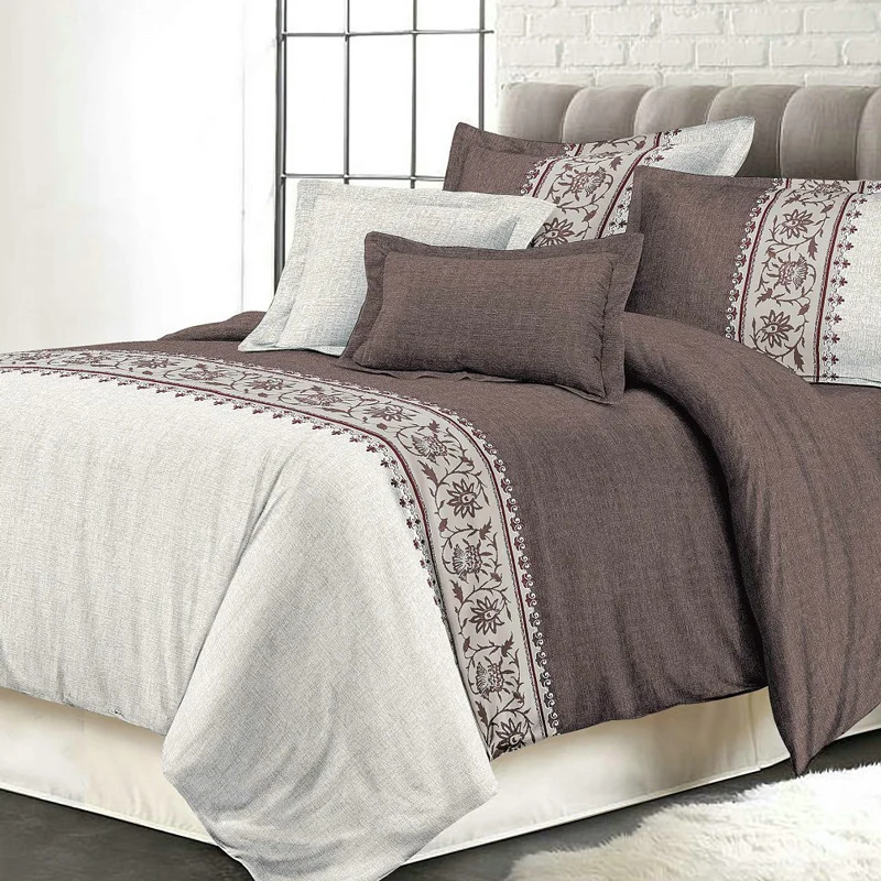 Polyester Microfiber Wholesale Cute Animal Printed Bedding Set, Duvet Cover, Flat Sheet and Pillow Case in Twin Size