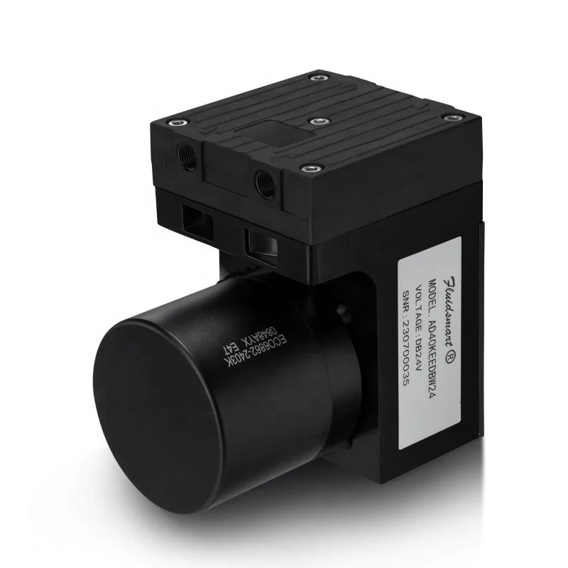 New Upgrade AD40 Series 12v 24v dc Brushless Micro Vacuum  Pump PWM Control Speed Low Noise Small Diaphragm Gas sampling