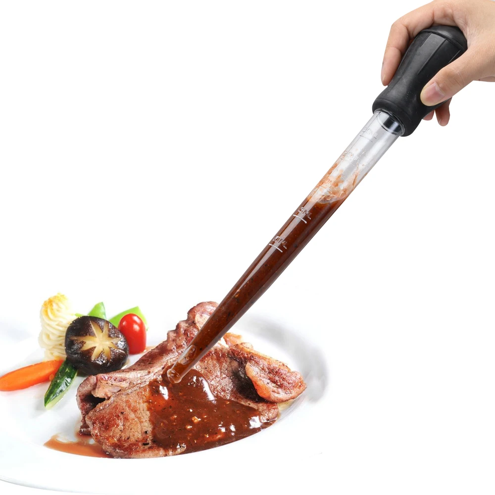 Professional manufacture bpa free pro grade turkey baster rubber ps turkey baster