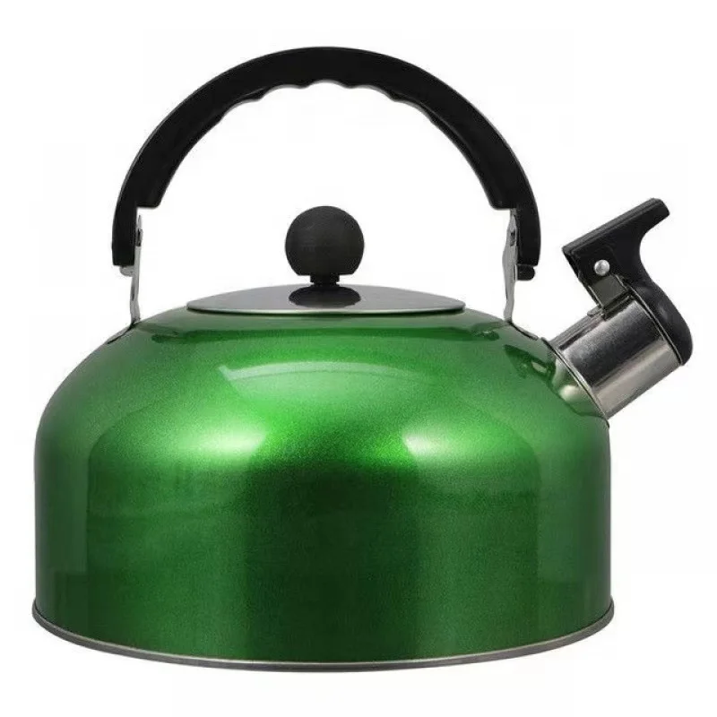 hot selling 3L stainless steel fast heating colorful gas kettle induction oven water-boiling kettle travel kettle