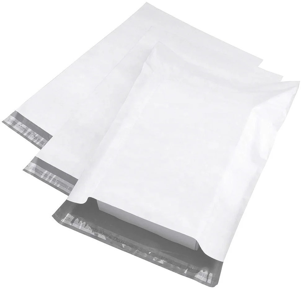 Good quality custom poly mailers apparel polymailers material PE plastic big courier polybag mailing bags for clothing