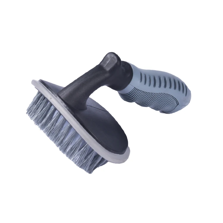 Auto Car Wheel Brush Tire Cleaning Induro Tough Stuff Brushes Tools Car Rim Scrubber Handle Motorcycle Truck Car Detailing Brush