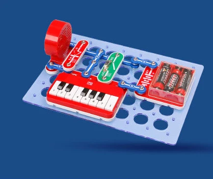 Обучающие игрушки, электронный набор для научных экспериментов, электронные схемы, электронное пианино