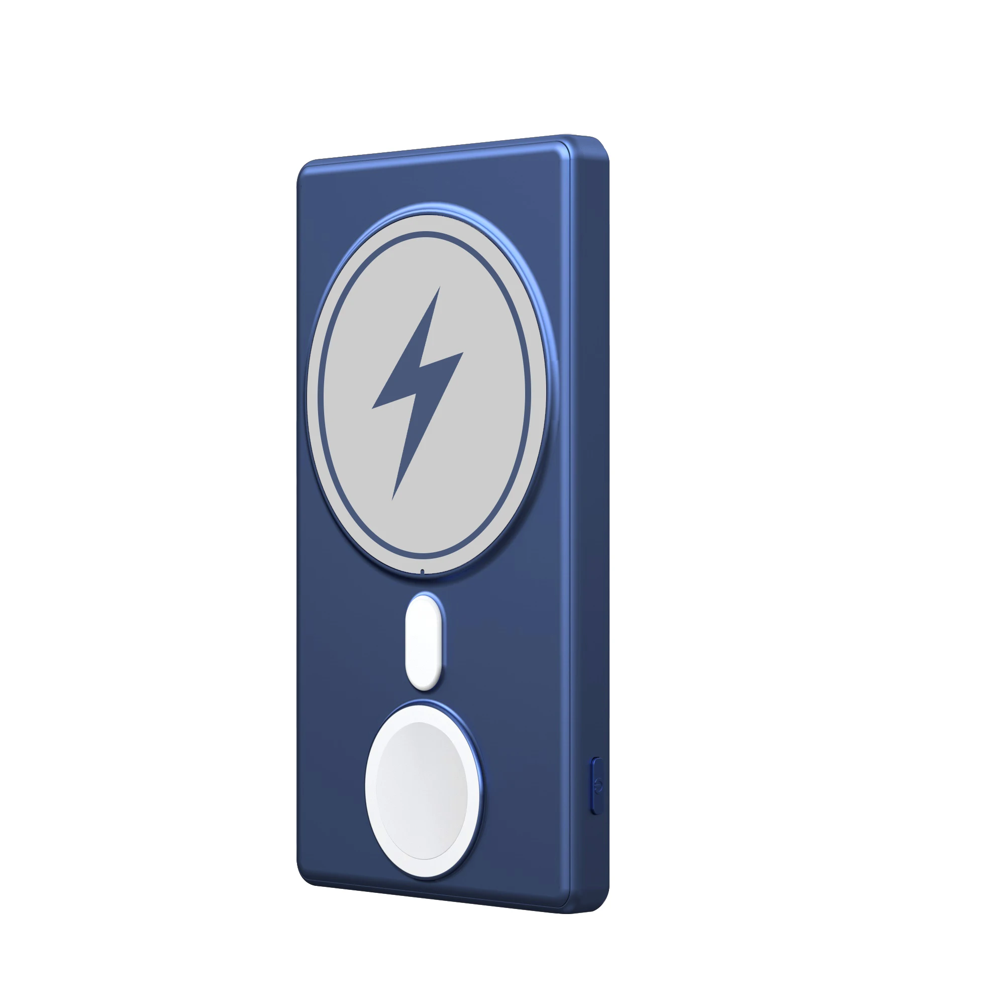 Мини-магнит аккумулятор Qi Индукции быстро Многофункциональный магнитный Фэнтези Беспроводное зарядное устройство 10 Вт led Power Bank 3 в 1 электростанции