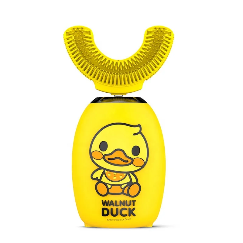 
CDKMAX New Smart 360 Automatic Children Sonic Electric Toothbrush Music Cartoon Tooth Brush U -shaped Head Mouth Piece 