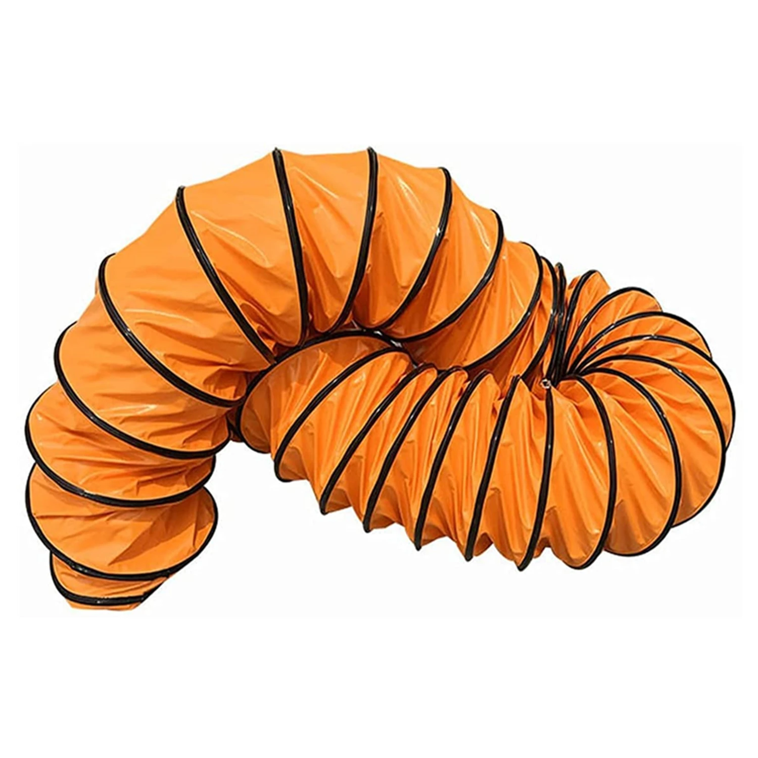 400mm 16 inch 10 meters PVC flexible duct air duct fan Nylon pipe axial fan duct