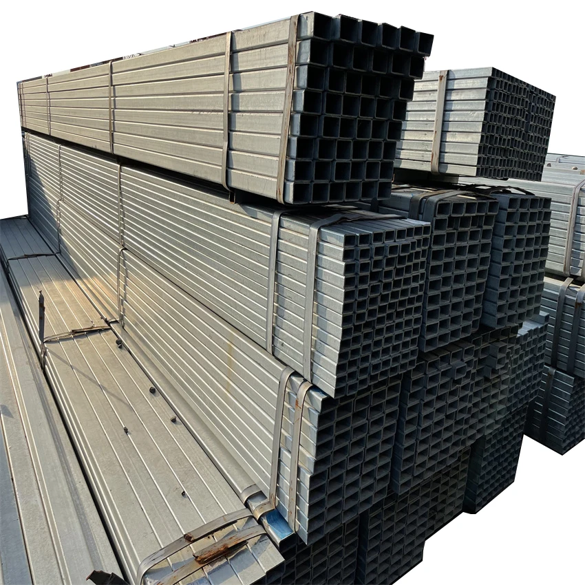 60x60 galvanized square tube can be customized factory direct sale