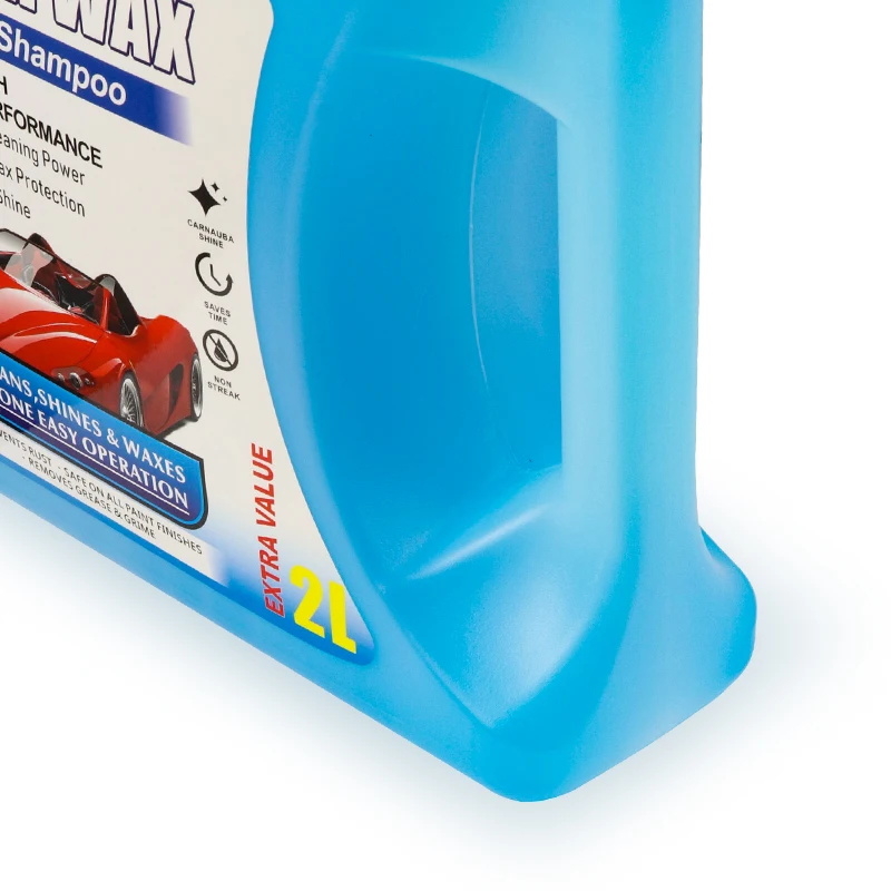 2L Herios Super Concentrated Car Wash Shampoo Waterless Carnauba Wax Premium Gold for Car Cleaning and Car Care