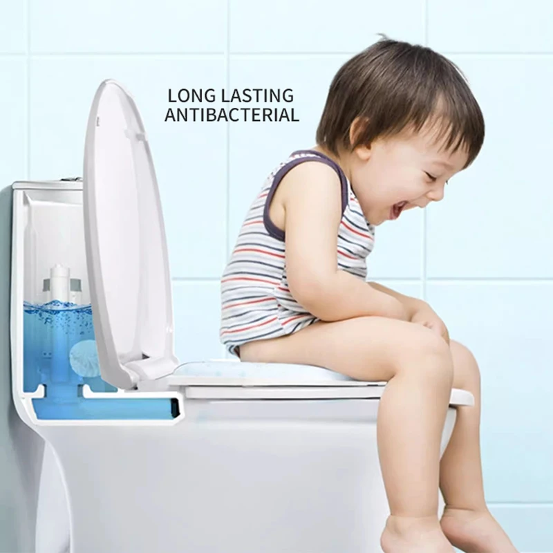 Flush 300 Times Sustainable 30 Days Automatic Toilet Bleach Cleaning Tablet Dirt Toilet Tank Block Toilet Bowl Cleaner