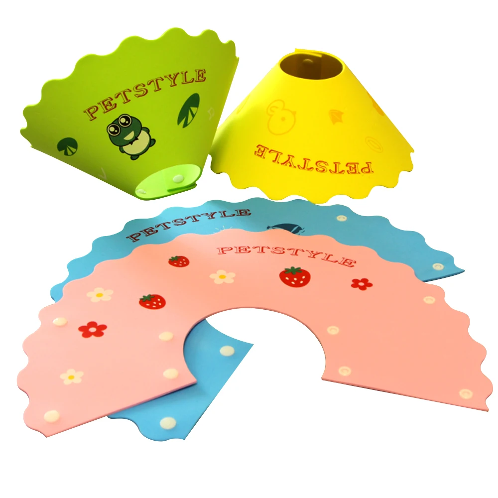 Pet supplies dog cat new felt crown Elizabeth ring anti-licking and anti-bite shame ring pet headgear Collars