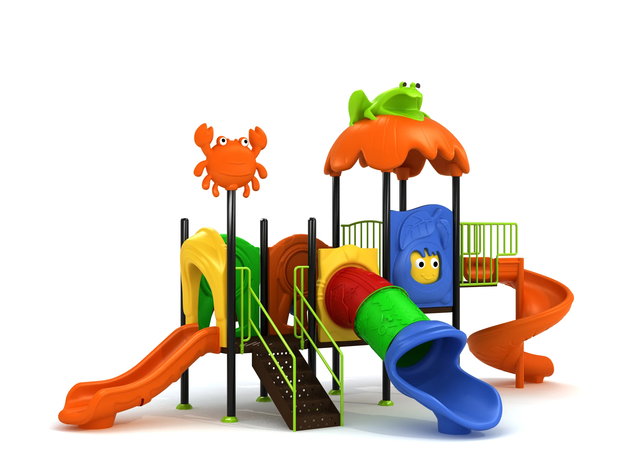 Factory Price Strawberry Theme Amusement Park Outdoor Playground For Child