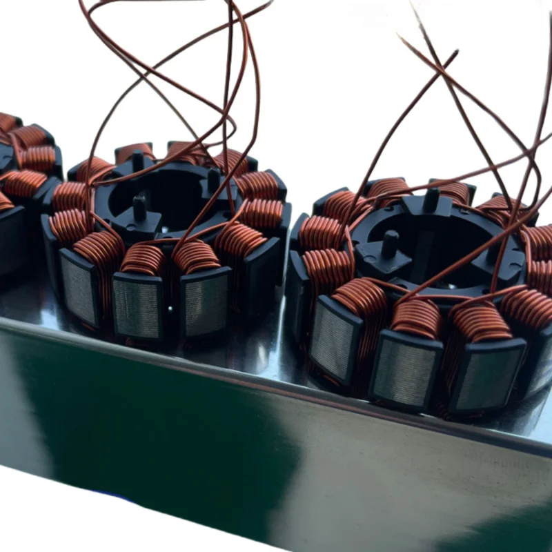 TES High Accuracy Stator Coil Winding Machine BLDC Motor Armature Winding Machine four-axis flying fork winding machine