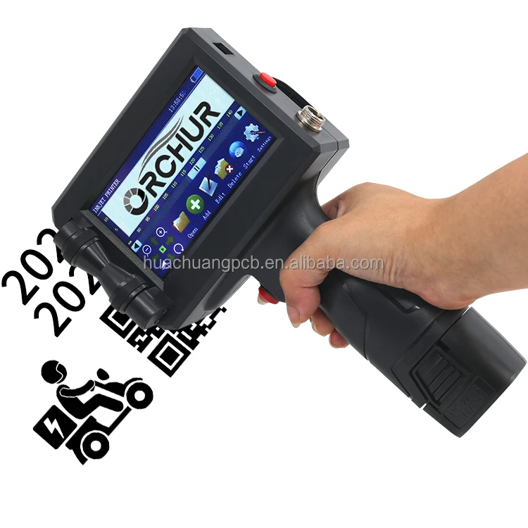 Trademark Logo Label Printing Machine Kd300 Hand Jet Printer With Max Print Height 25.4mm