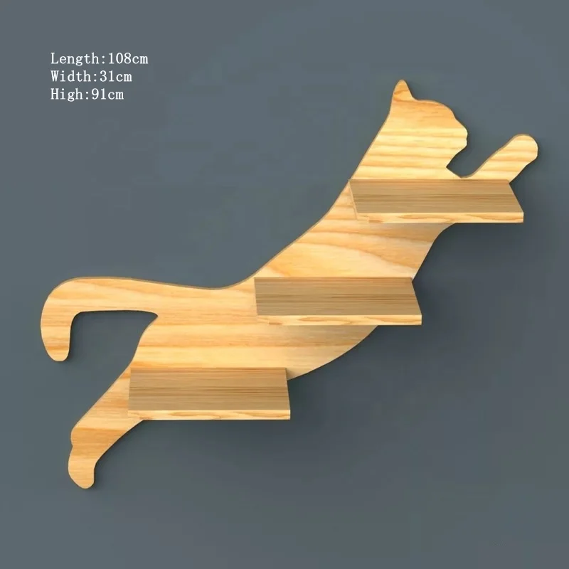
New Design Home Life Modern Stylish Super Quality Cat Climb Track Wall Mounted Shelves 