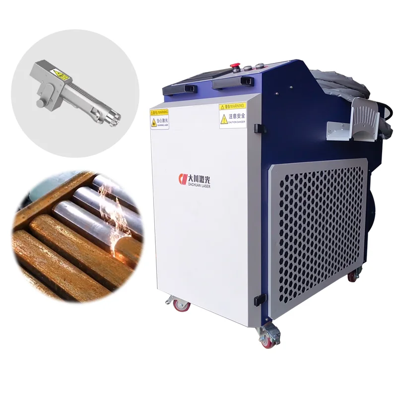 Factory direct sales3000W industry water-cooled handheld laser rust remover for laser cleaning machine rust removal