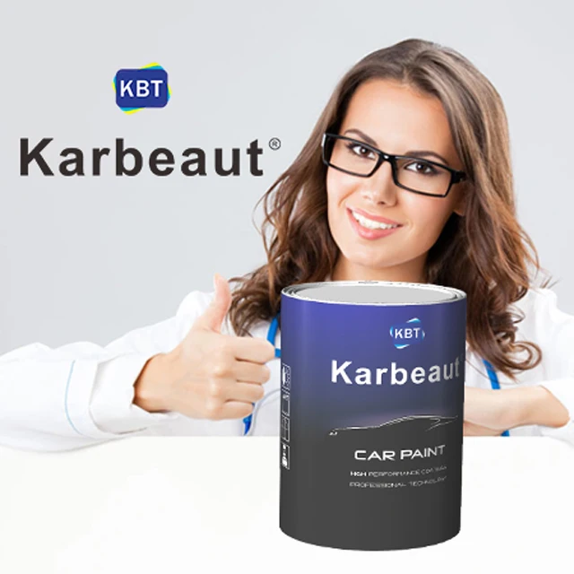 1K Metallic Basecoat Car Paint Moderate Glittering Silver Auto Paint Factory