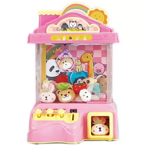 new arrivals educational toys doll machine Catch Mini Electronic Claw Crane ufo catcher machine Toy Automatic intelligence games
