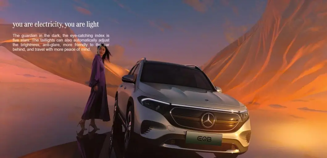 2024 Mercedes Benz Eqb Pure Electric vehicle used Electric Compact SUV Car 2/4 Wheel Drive New Energy Car