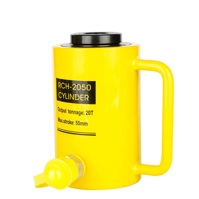 YELLOW Hydraulic Cylinder Ram Jack Stoke  Industrial Lifting Jack