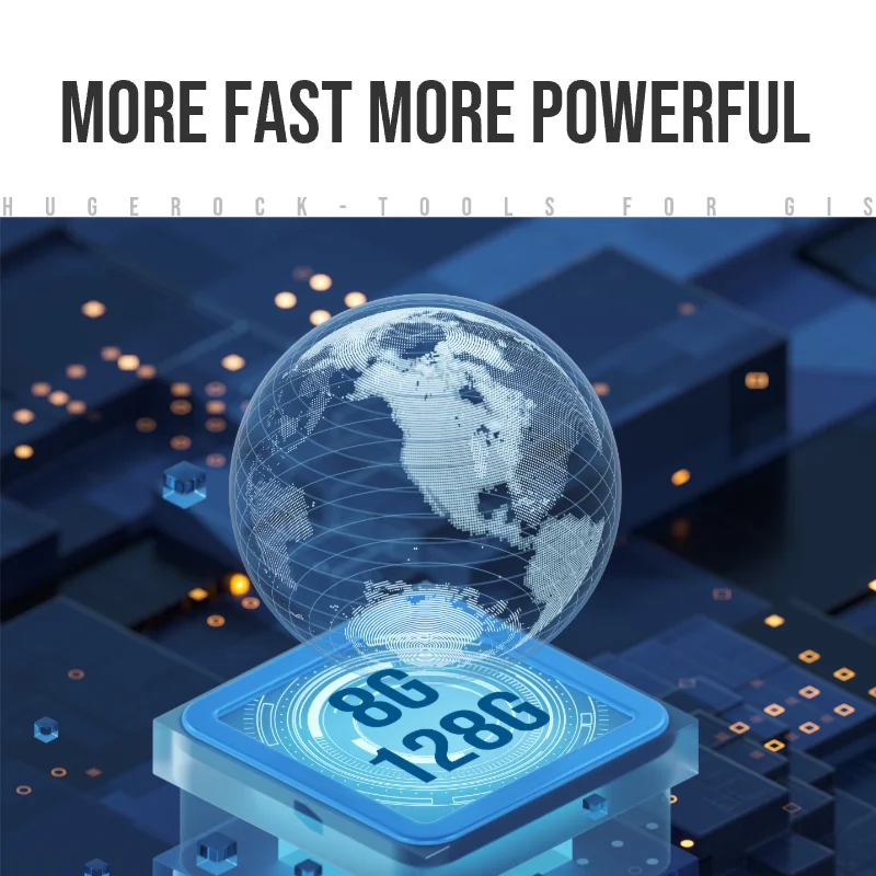 HUGEROCK G80N Shockproof 8gb Android 1000nits Cheap Gnss Gps Receiver for surveying Marine Industrial Oem rugged Tablet PC