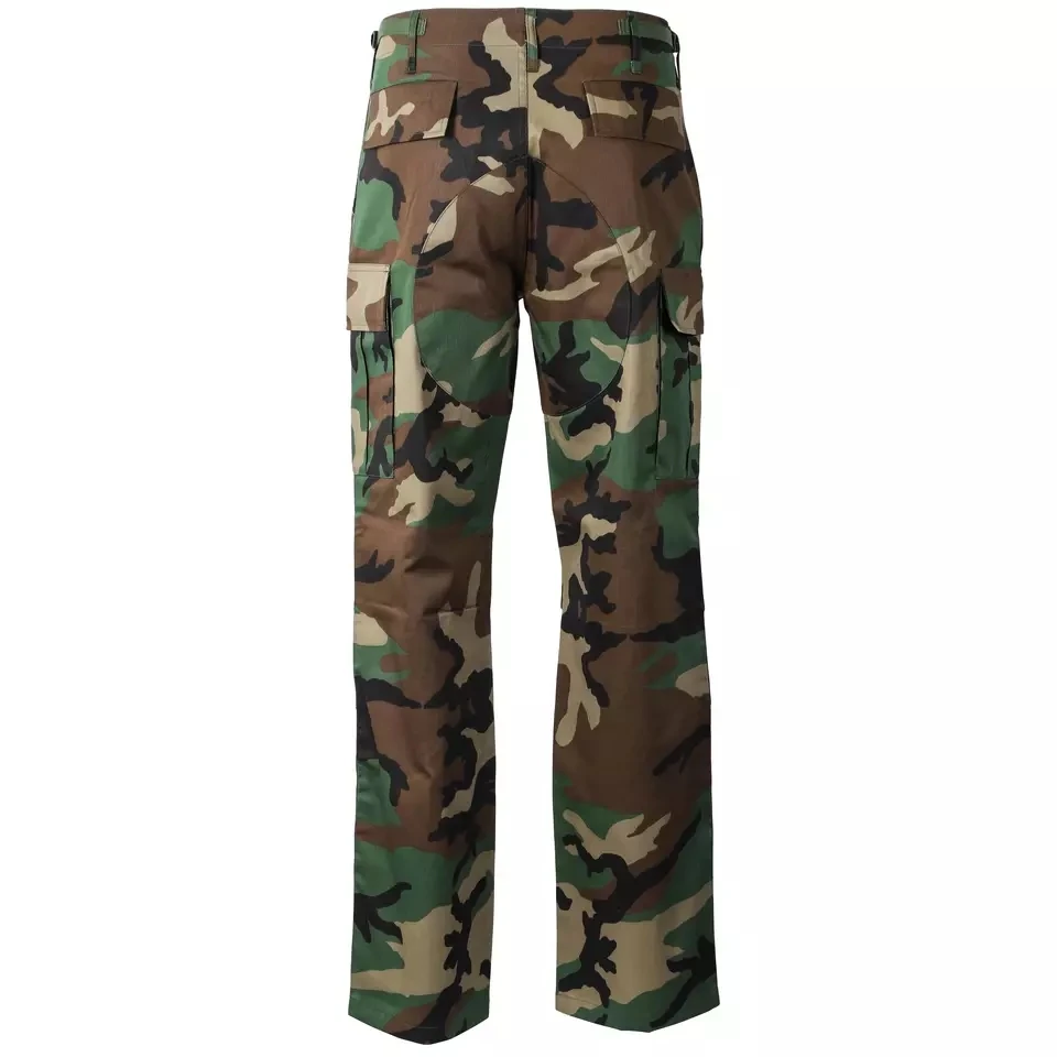 02Custom Outdoors Anti-tear 65% polyester 35% cotton Combat Uniform BDU Camouflage combat uniform