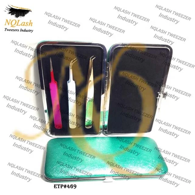 
Holographic Magnetic Kit Volume Extension Tweezers / Hot 6 Piece Magnetic Case Vetus Eyelash Tweezers NQLASH 