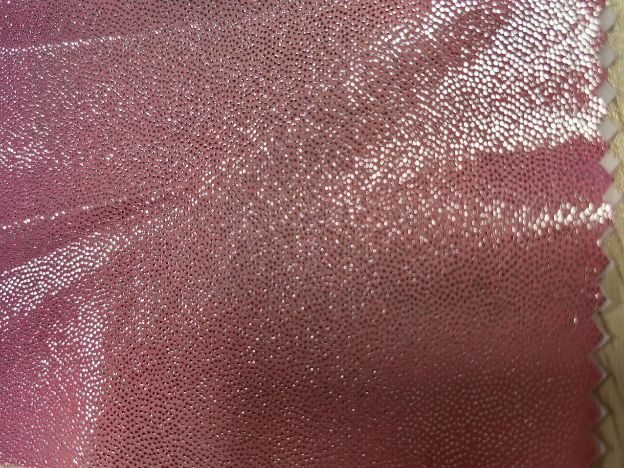 Custom 4 way Stretch  Ombre Gradient  Shiny Gold Foil Hologram Swimwear Sportswear Leopard  Fabric