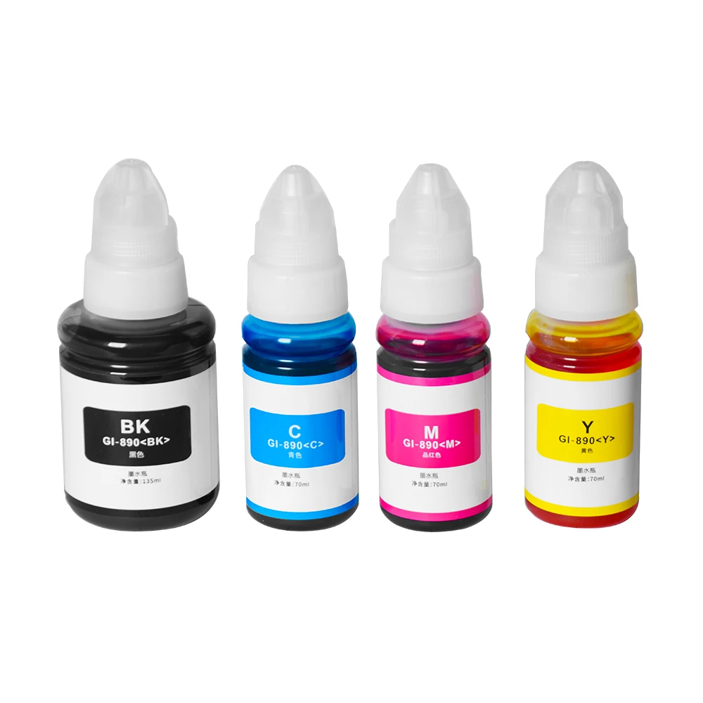 Aomya Refill Dye ink compatible for CAN G3100 GI-490 GI-790 GI-890 GI 490 790 Pixma G1000 G1100 G1400 G2400 G3400 G2000 G2100