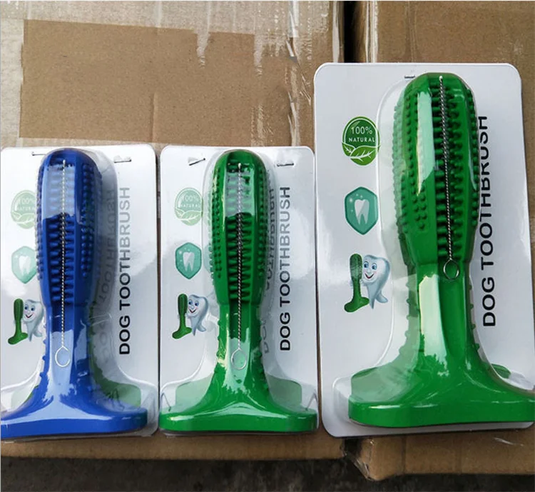 Dog Toothbrush Chewing Rubber Toy Pet Toys Chew Clean Teeth Dental Dog Chew Toys for Dog