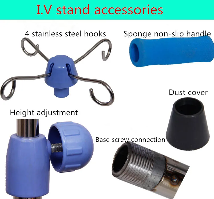 Plastic Fittings  High Quality Fittings   Infusion Rack Fittings IV pole accessories