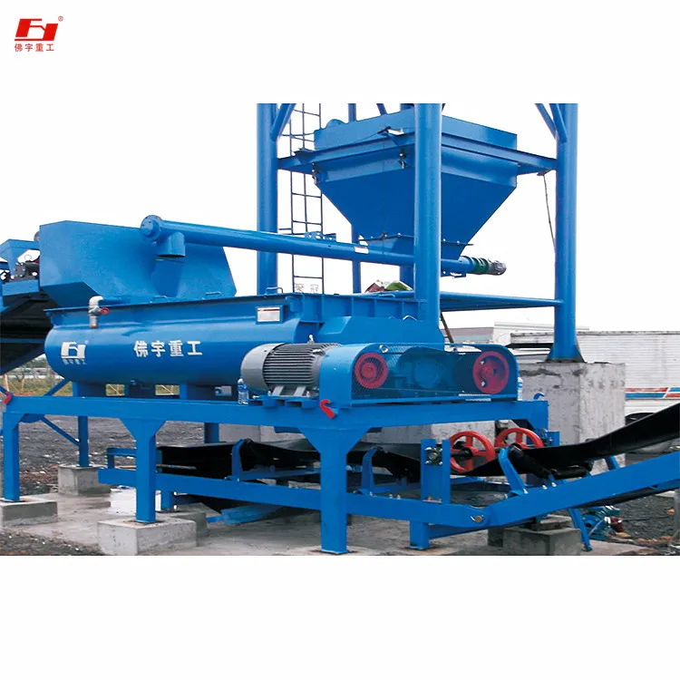 engineering construction machinery automatic operation WCB400t  modular soil cement mixing construction plant