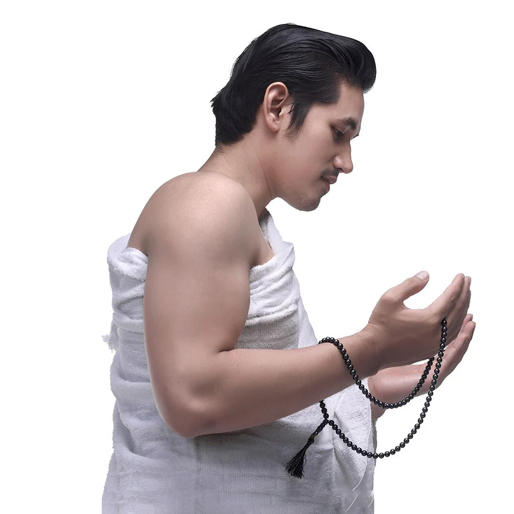 100%cotton ihram towel men ihram set pilgrimage clothes handuk turki tube muslim arab hajj ihram umrah towel