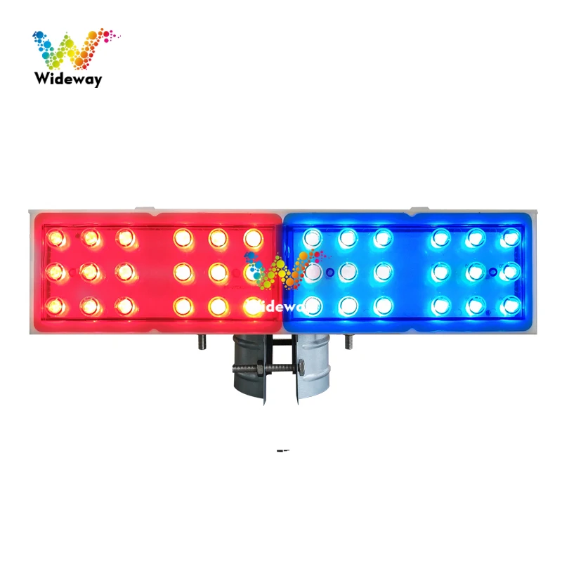 Road Safety Customized Solar High Brightness LED Yellow Flashing Traffic Warning Signal Light
