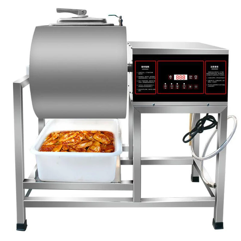 
Large capacity30/40/50/60 kg commercial high-speed low noise meat chicken marinator vacuum Food marinating machine 