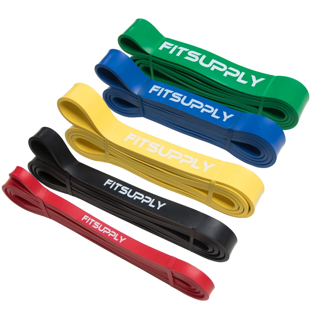 Latex custom printed pull up assist band / heavy duty resistance bands / power bands resistance bands custom logo