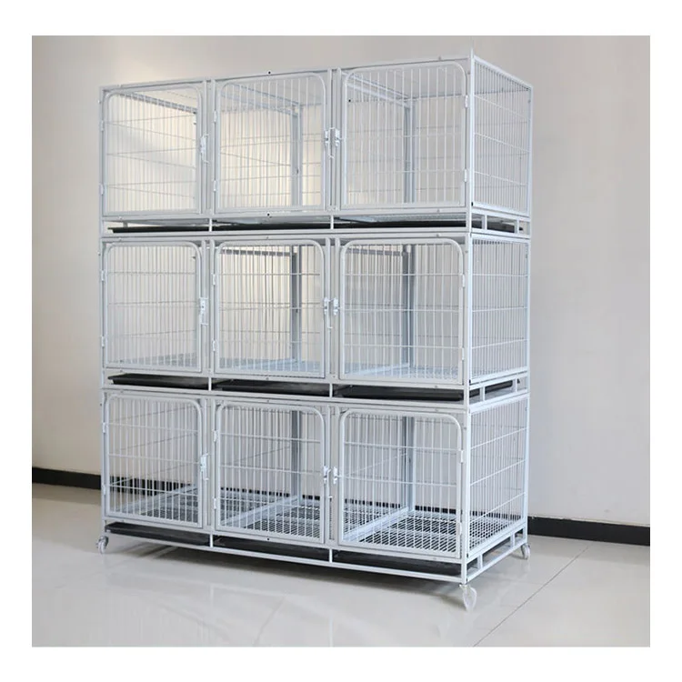Galvanized Square Tube Large Cage Pigeon Breeding Chicken Duck Cat Dog Pet Cage
