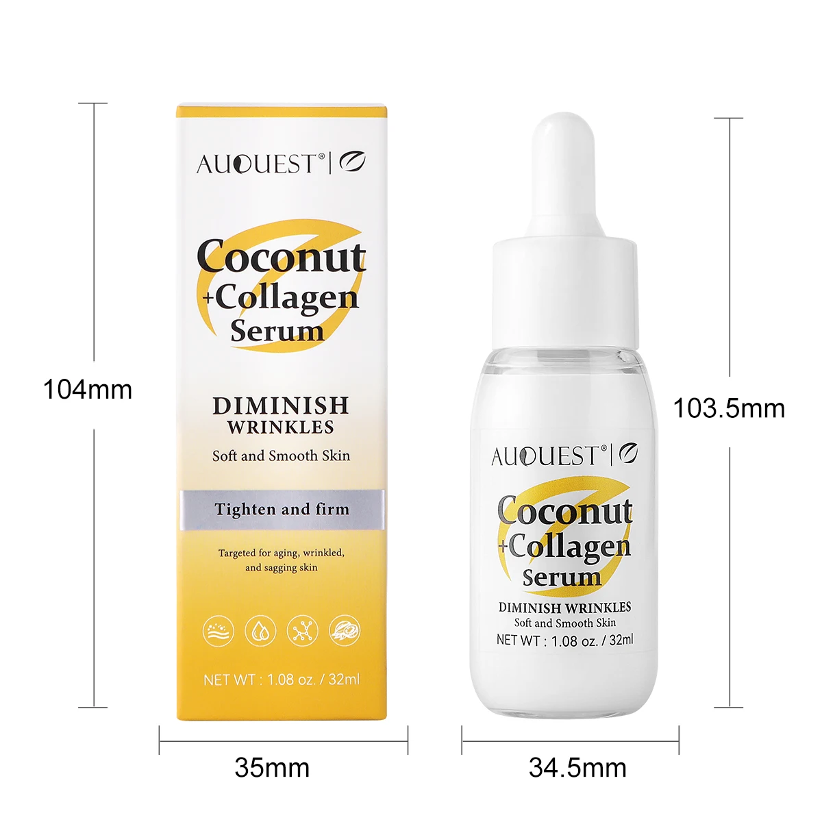 Сыворотка с кокосовым коллагеном